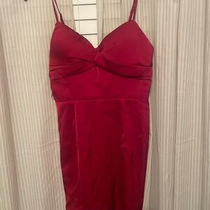 Small Fashion Nova Vibrant Red Dress